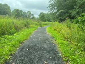 Stone aggregate trail