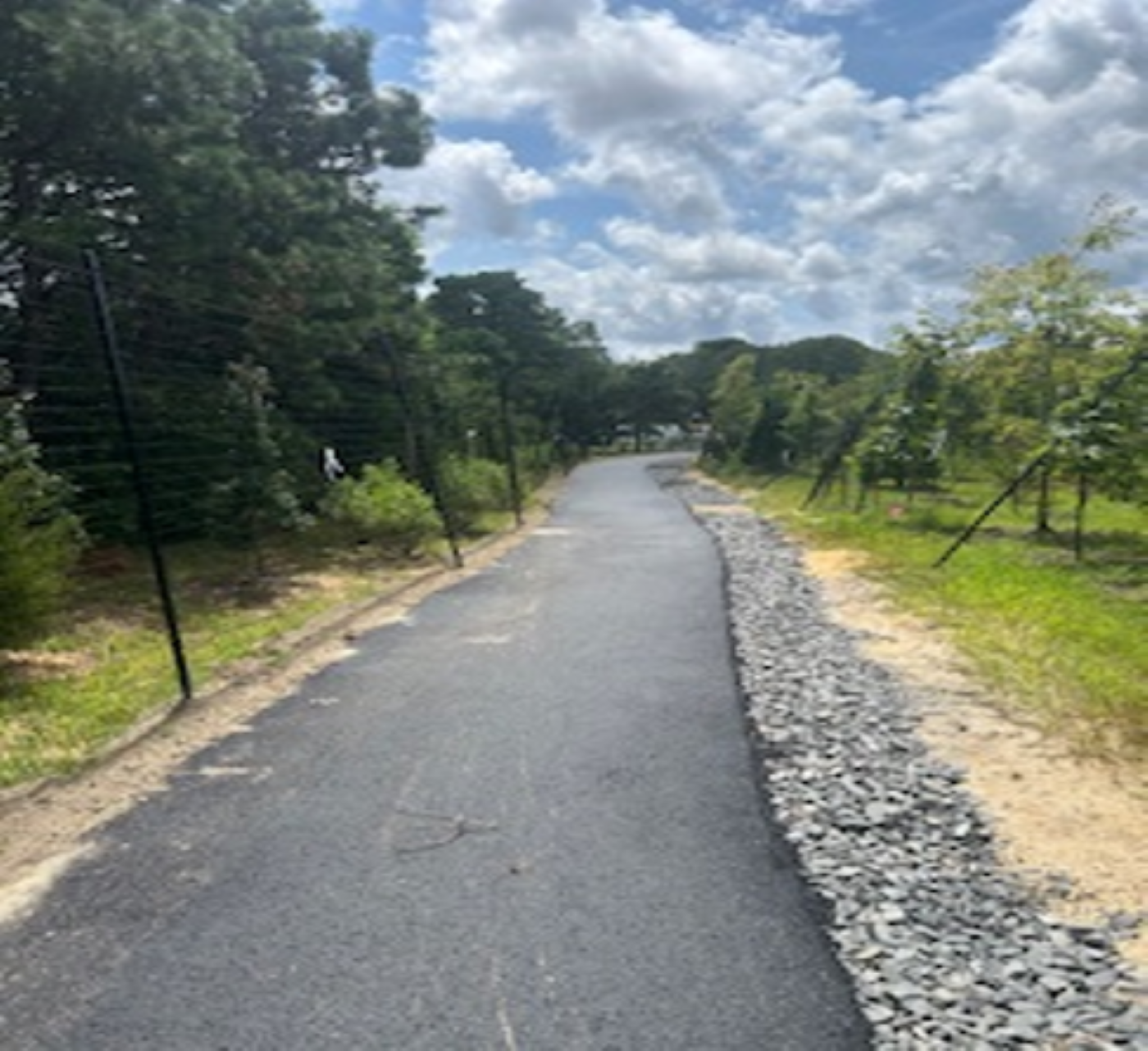 Paved trail